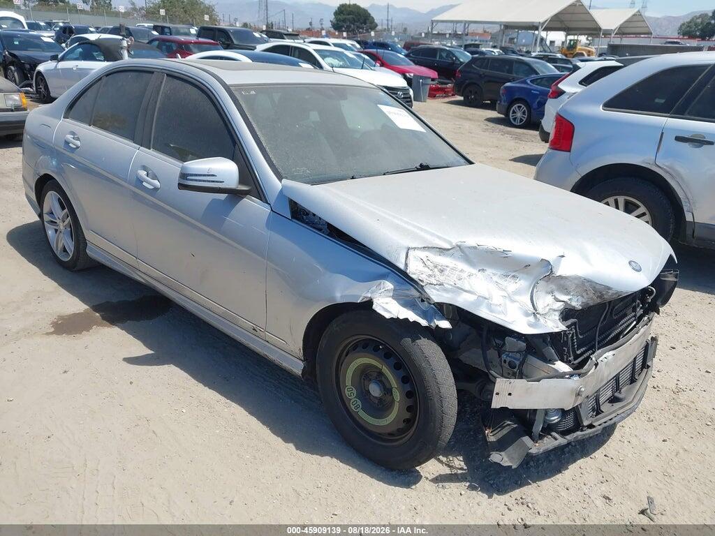 WDDGF4HB6DR295395 2013 MERCEDES-BENZ C 250 photo no. 1