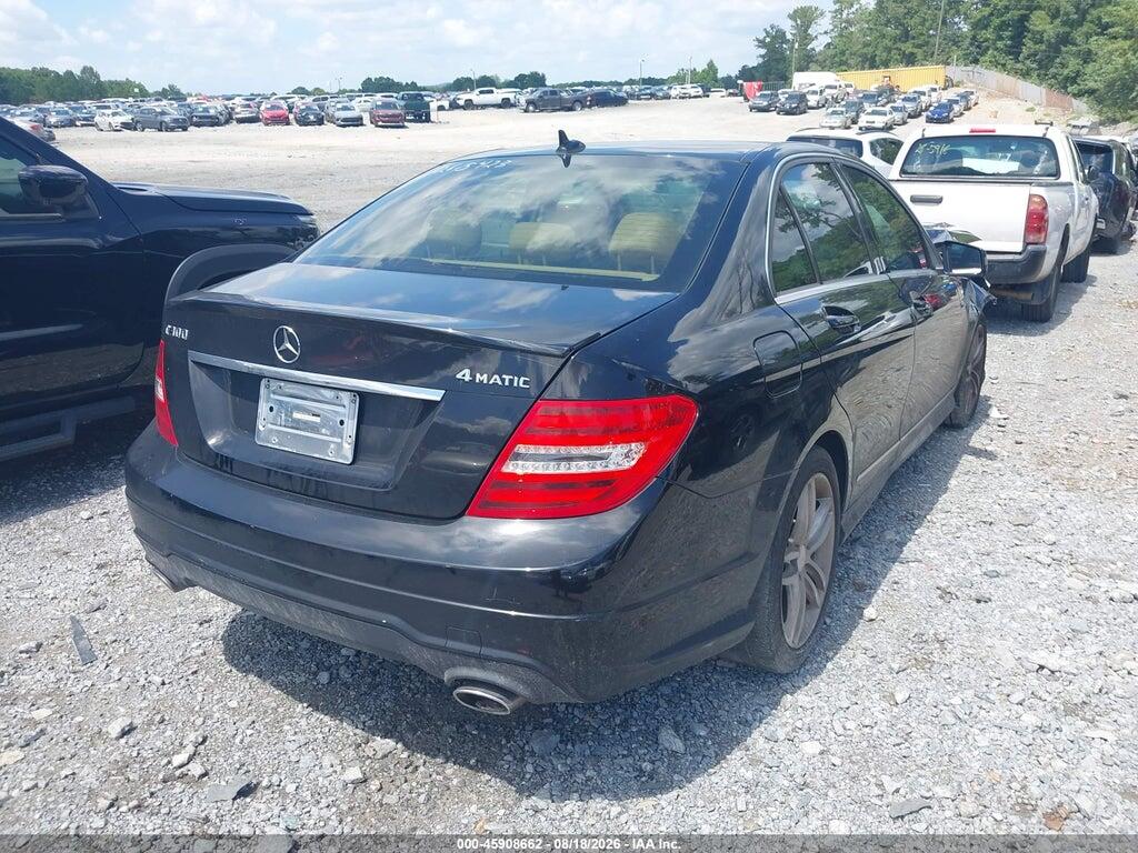 WDDGF8AB7DR281278 2013 MERCEDES-BENZ C 300 photo no. 4