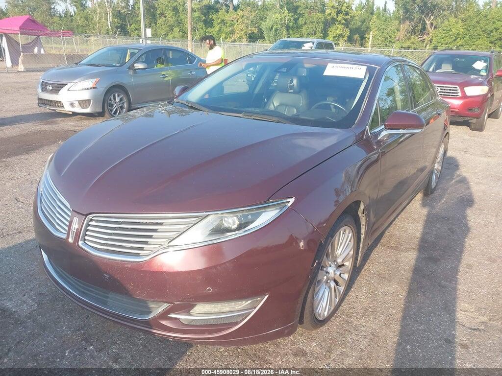 3LN6L2G94DR825199 2013 LINCOLN MKZ photo no. 2