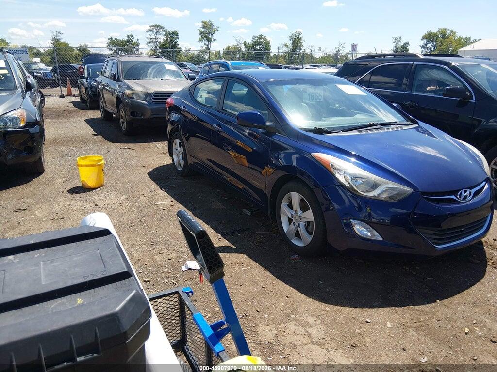 5NPDH4AE2DH419939 2013 HYUNDAI ELANTRA photo no. 1