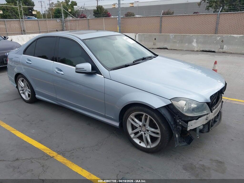 WDDGF4HB5DR294237 2013 MERCEDES-BENZ C 250 photo no. 1