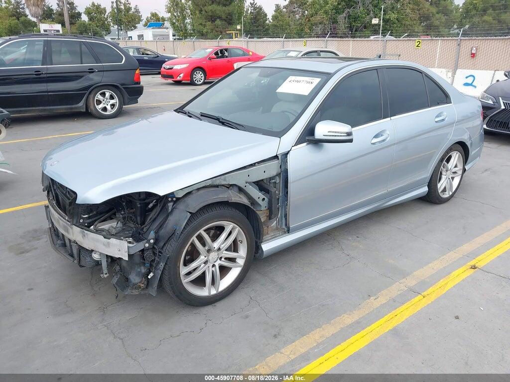 WDDGF4HB5DR294237 2013 MERCEDES-BENZ C 250 photo no. 2