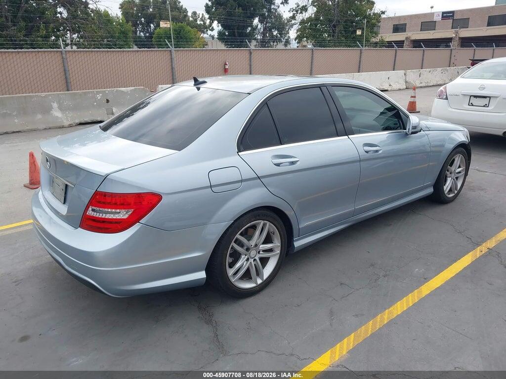 WDDGF4HB5DR294237 2013 MERCEDES-BENZ C 250 photo no. 4