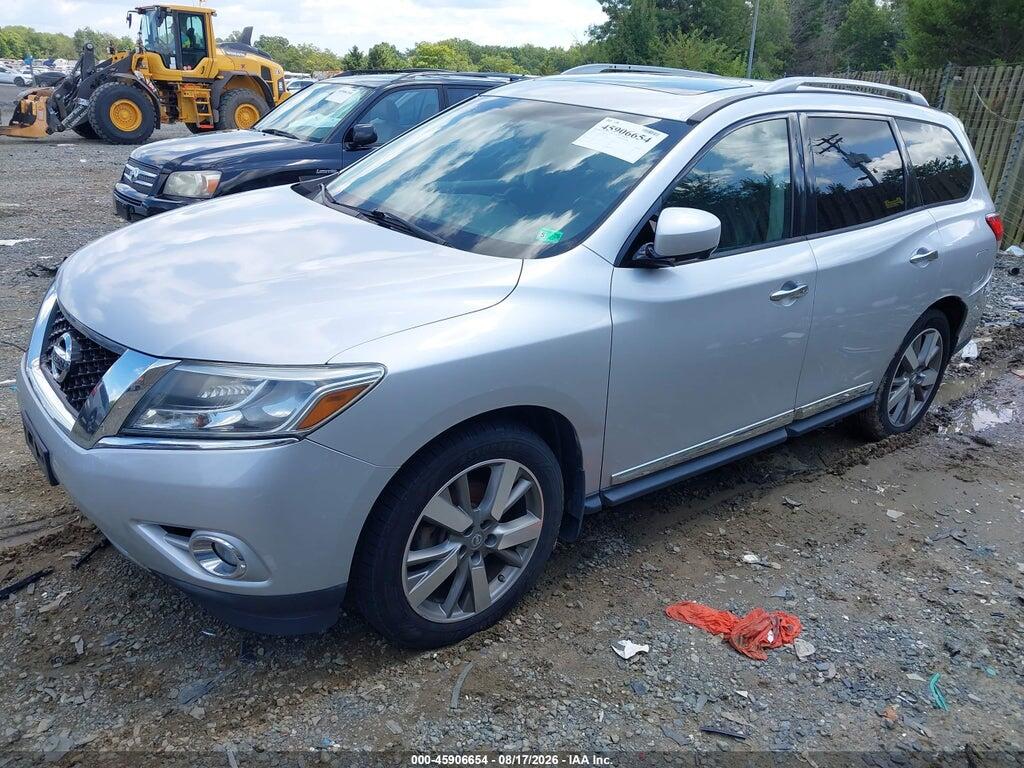5N1AR2MM8DC645174 2013 NISSAN PATHFINDER photo no. 2