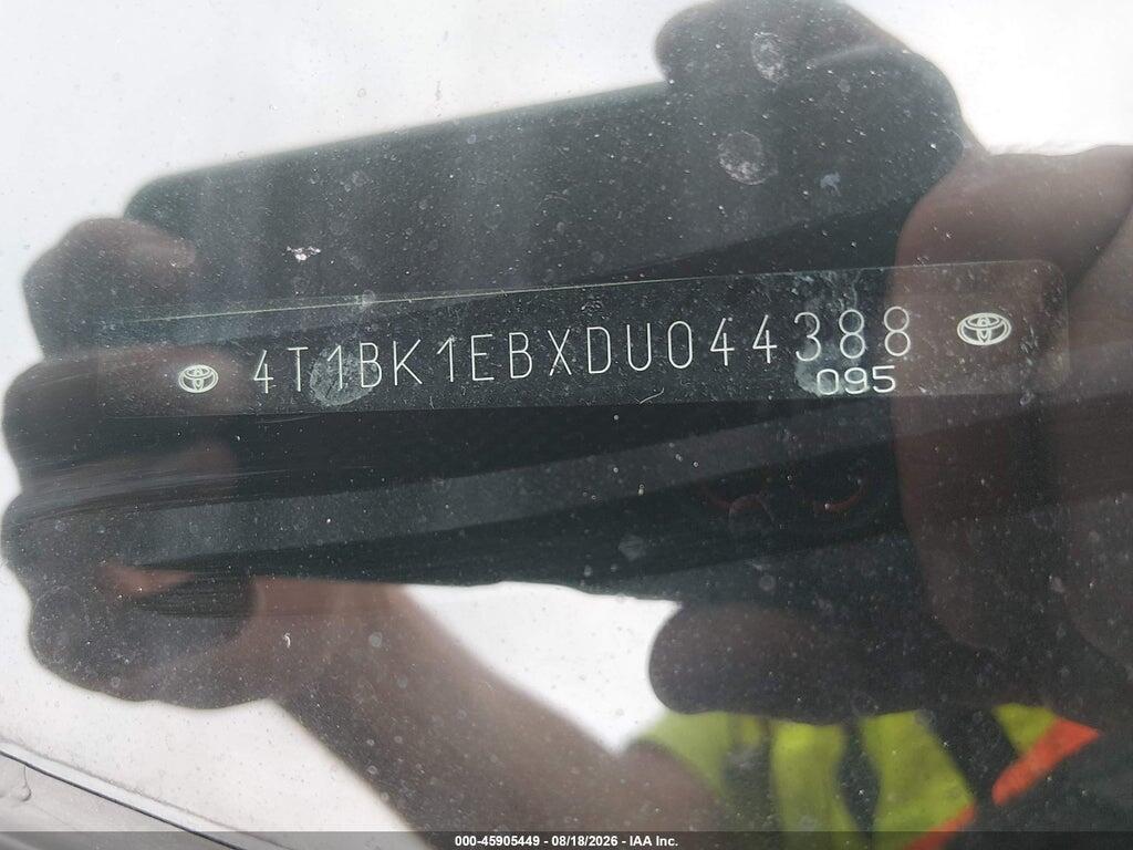 4T1BK1EBXDU044388 2013 TOYOTA AVALON photo no. 9