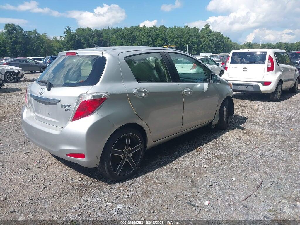 JTDKTUD39DD565907 2013 TOYOTA YARIS photo no. 4