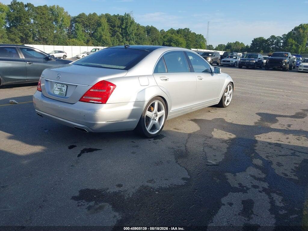 WDDNG7DBXDA505507 2013 MERCEDES-BENZ S 550 photo no. 4
