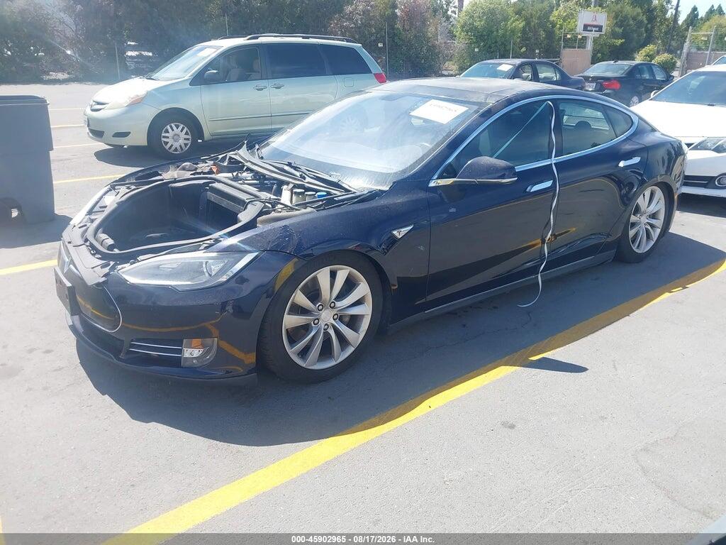 5YJSA1CN4DFP20590 2013 TESLA MODEL S photo no. 2