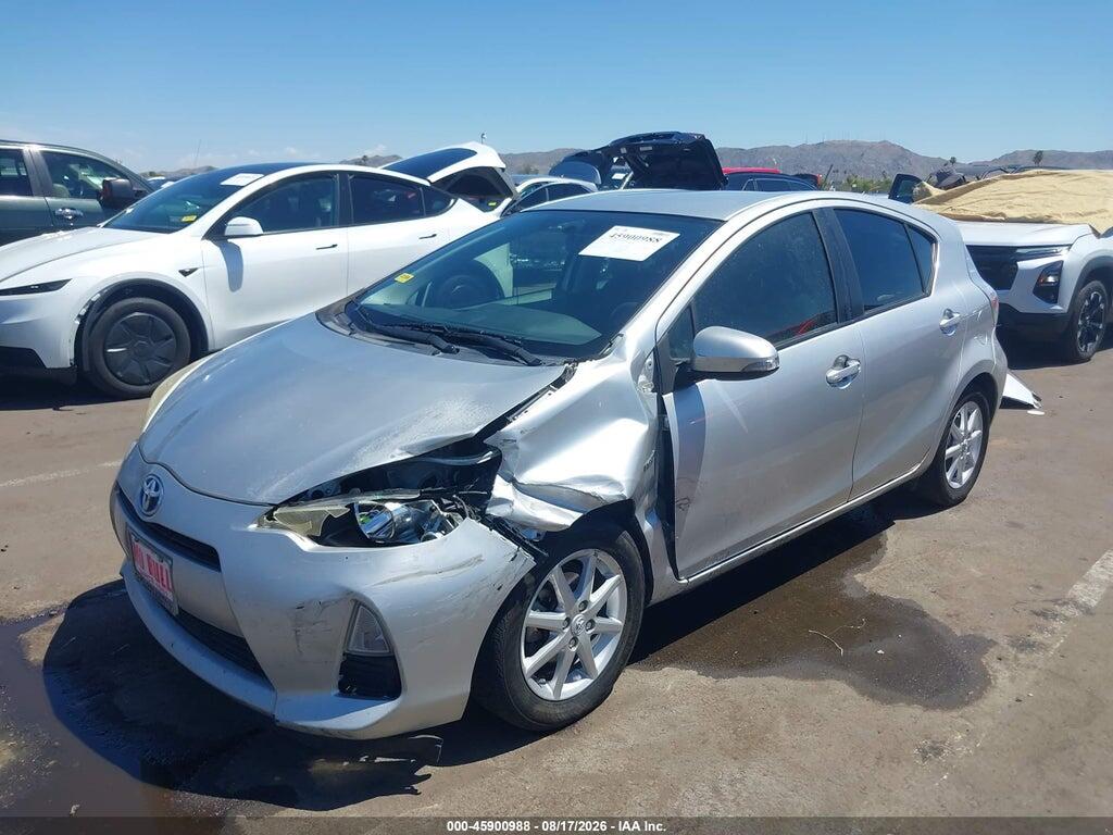 JTDKDTB39D1549007 2013 TOYOTA PRIUS C photo no. 2