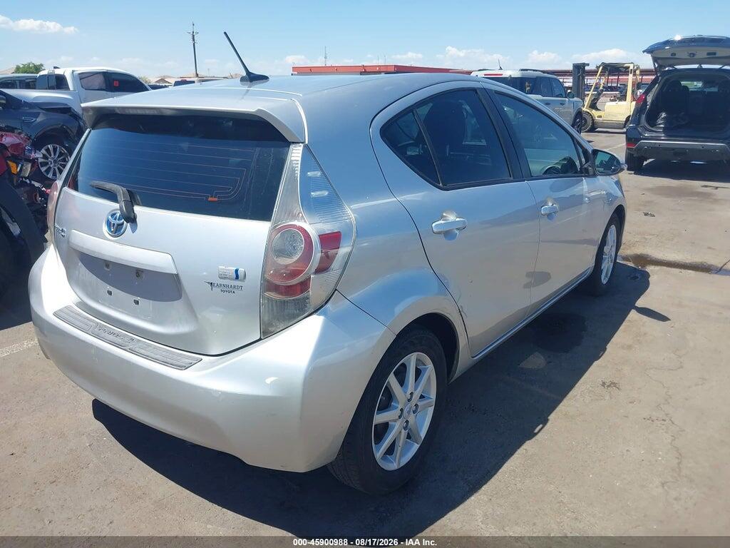 JTDKDTB39D1549007 2013 TOYOTA PRIUS C photo no. 4