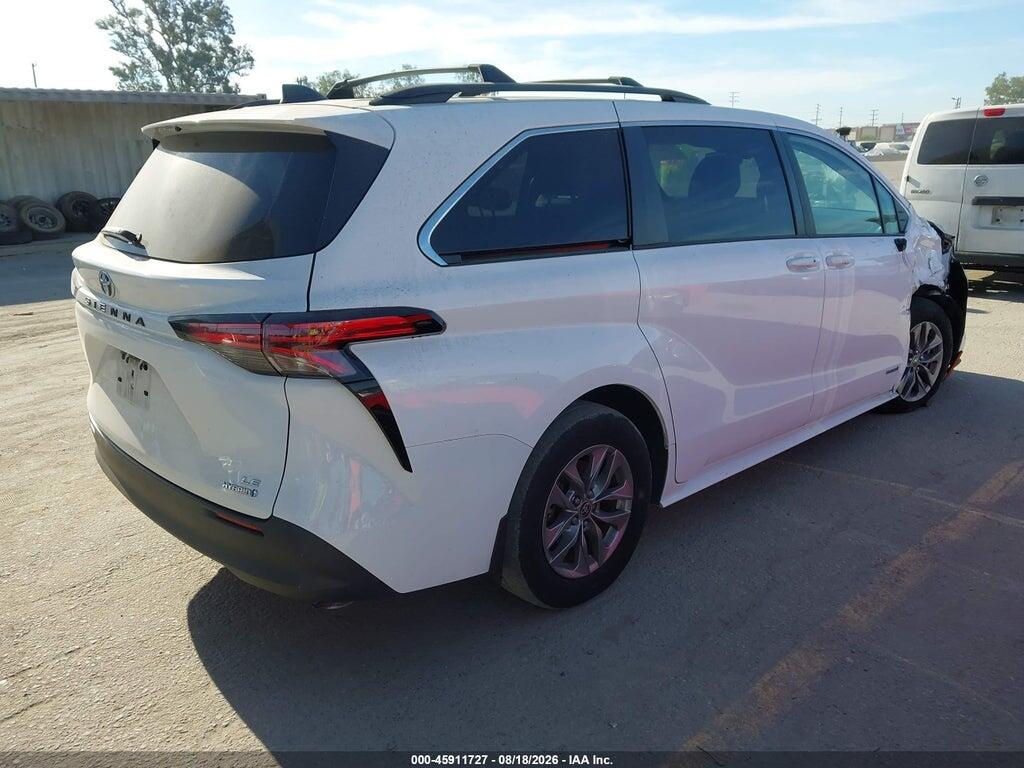 5TDBRKEC4MS073310 2021 TOYOTA SIENNA photo no. 4