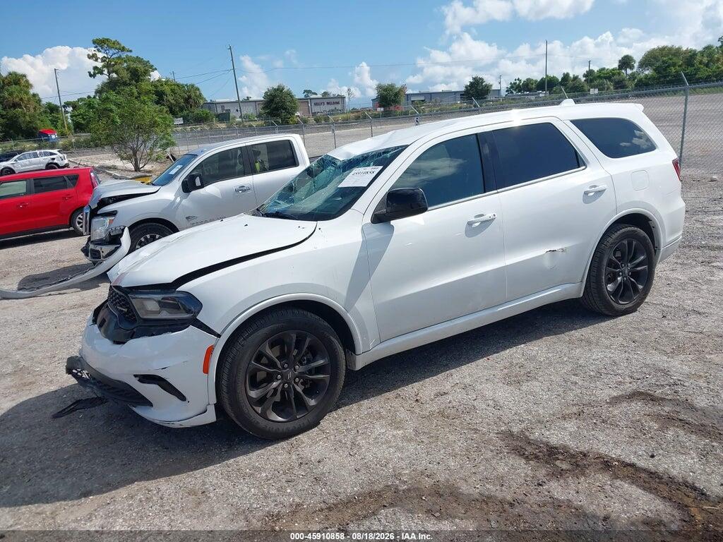 1C4RDHDG4MC640718 2021 DODGE DURANGO photo no. 2