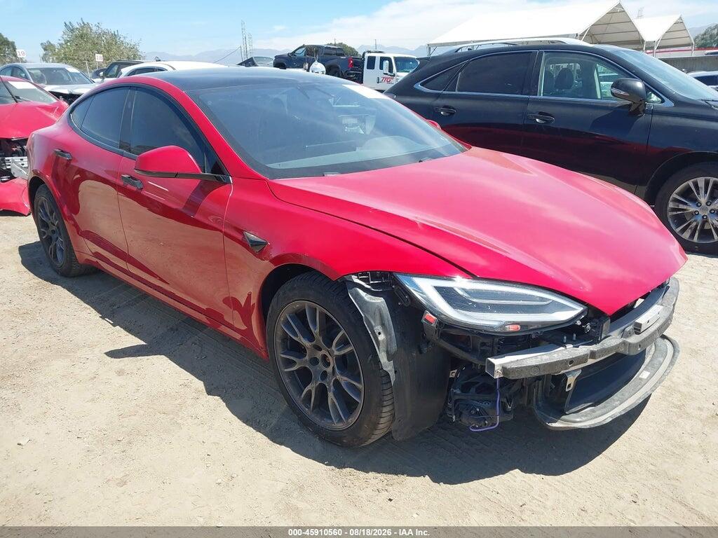 5YJSA1E56MF437749 2021 TESLA MODEL S photo no. 1