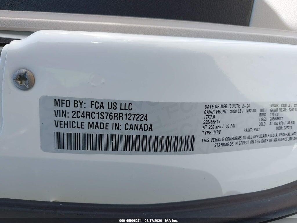2C4RC1S76RR127224 2024 CHRYSLER PACIFICA HYBRID photo no. 9