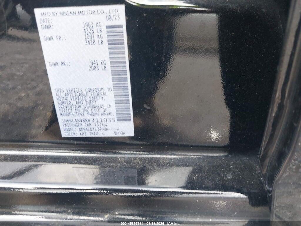 1N4BL4BV8RN311035 2024 NISSAN ALTIMA photo no. 9