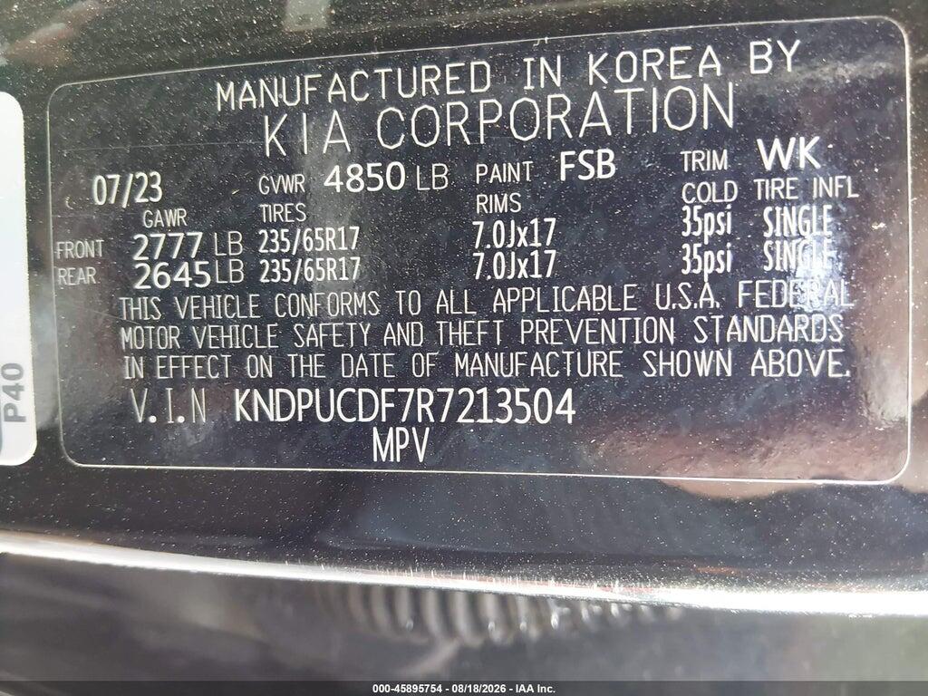 KNDPUCDF7R7213504 2024 KIA SPORTAGE photo no. 9