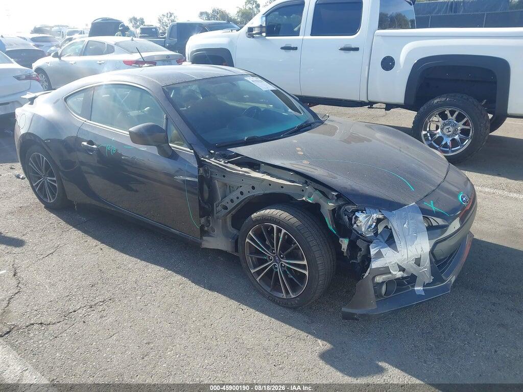 2013 SUBARU BRZ JF1ZCAC14D2607317