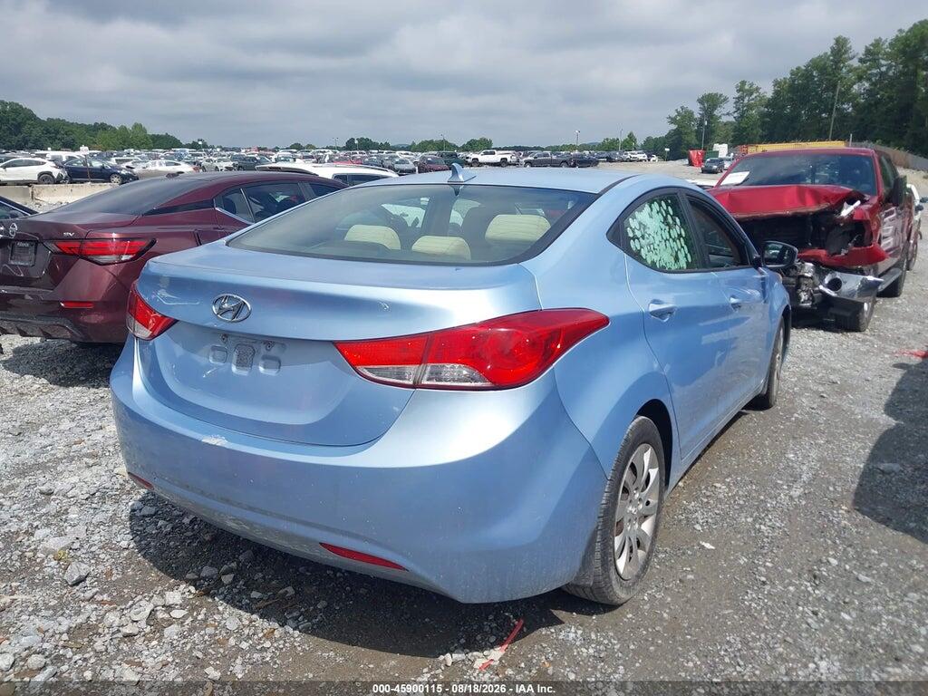 KMHDH4AE6DU484570 2013 HYUNDAI ELANTRA photo no. 4