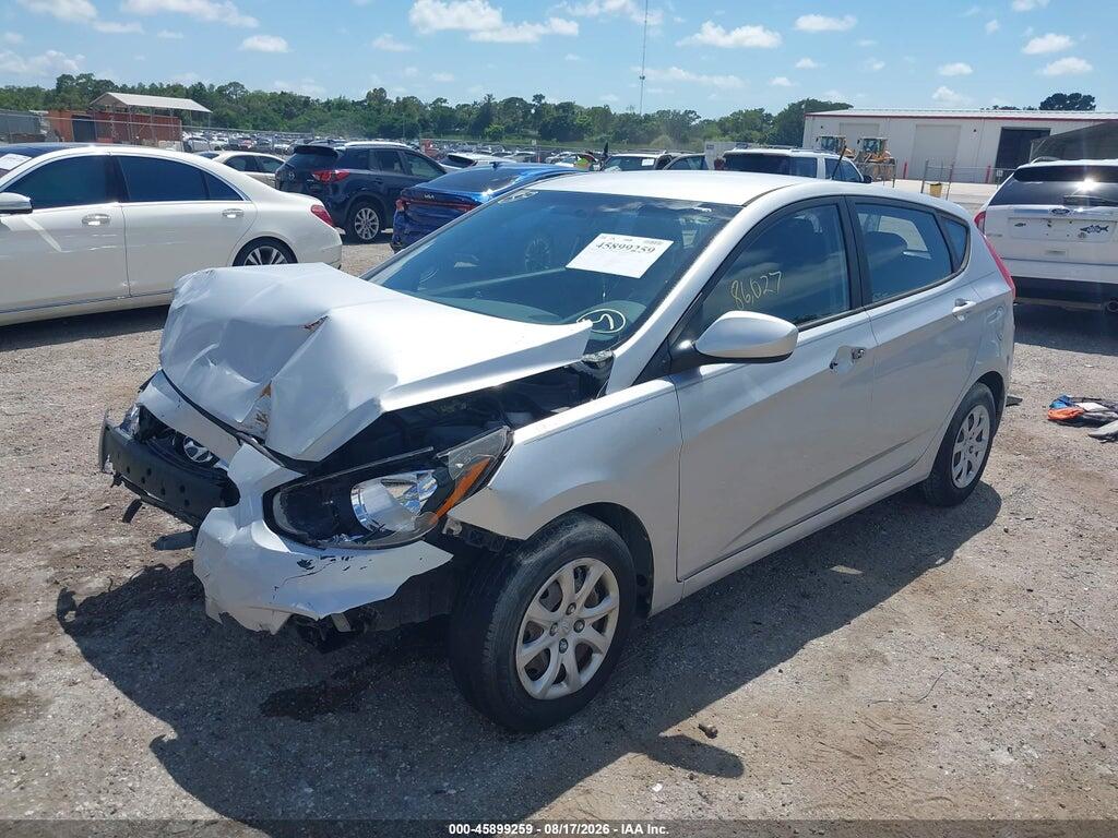 KMHCT5AE2DU138841 2013 HYUNDAI ACCENT photo no. 2