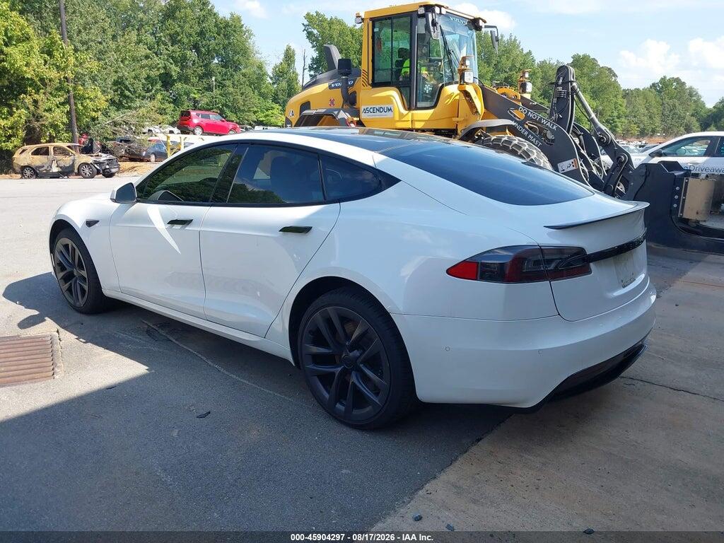 5YJSA1E54MF428483 2021 TESLA MODEL S photo no. 3
