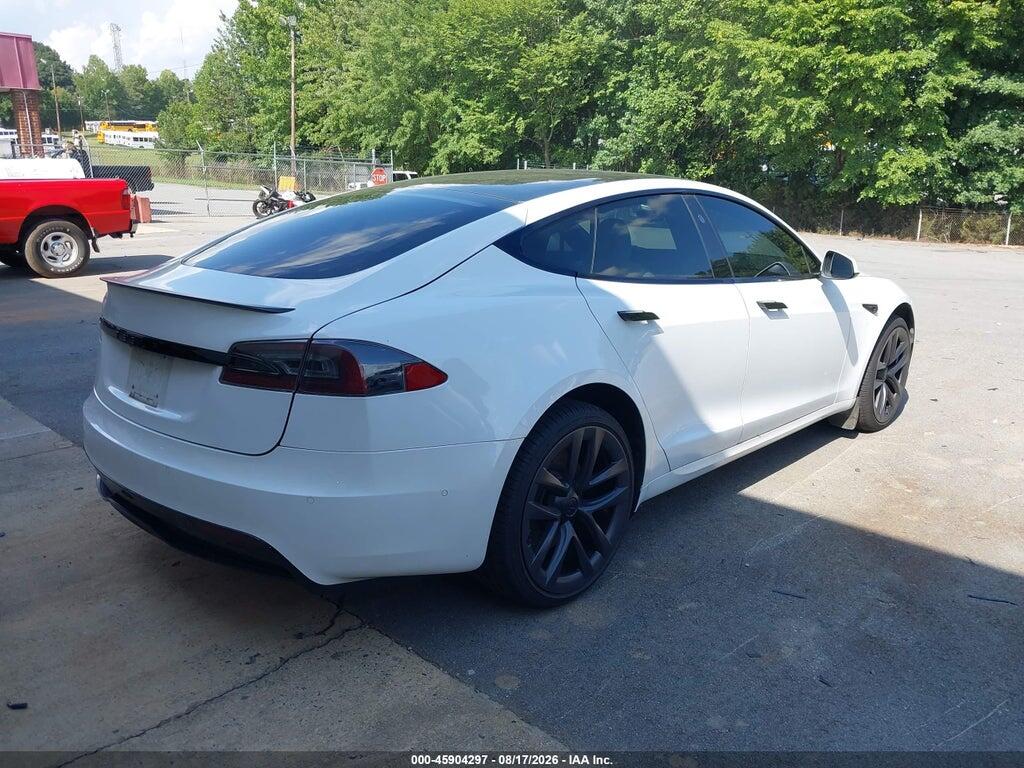 5YJSA1E54MF428483 2021 TESLA MODEL S photo no. 4