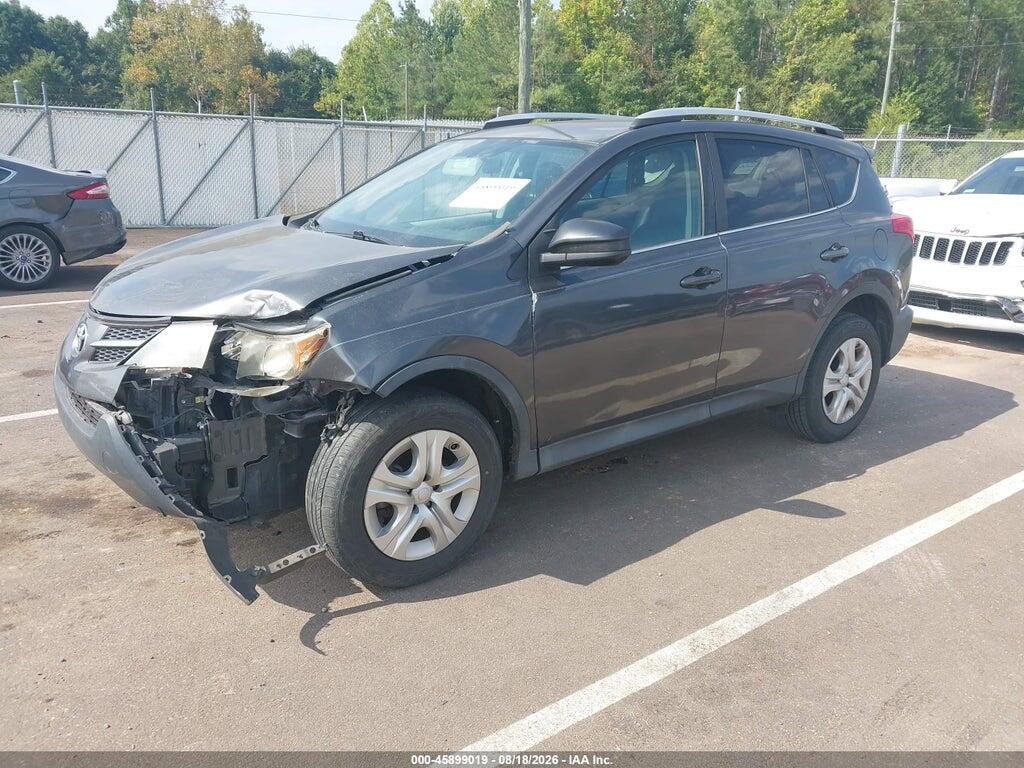 2T3ZFREV5DW015125 2013 TOYOTA RAV4 photo no. 2