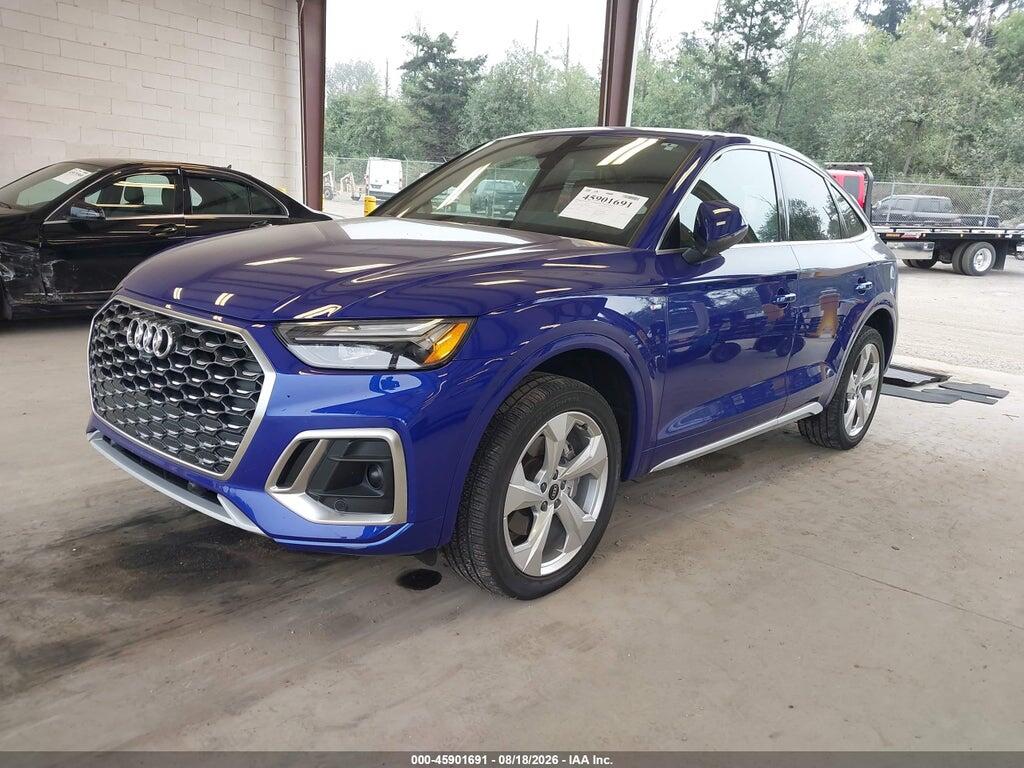 WA15AAFY7M2125247 2021 AUDI Q5 SPORTBACK photo no. 2