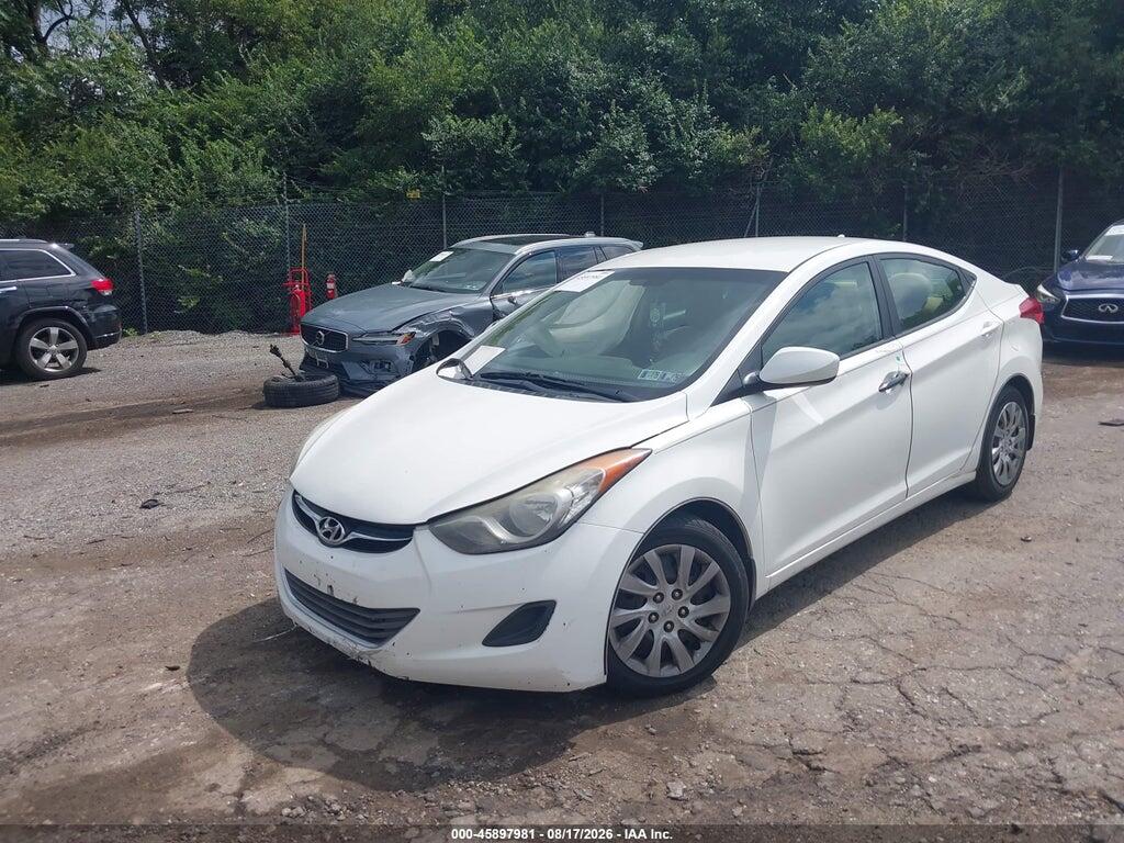5NPDH4AE3DH178439 2013 HYUNDAI ELANTRA photo no. 2
