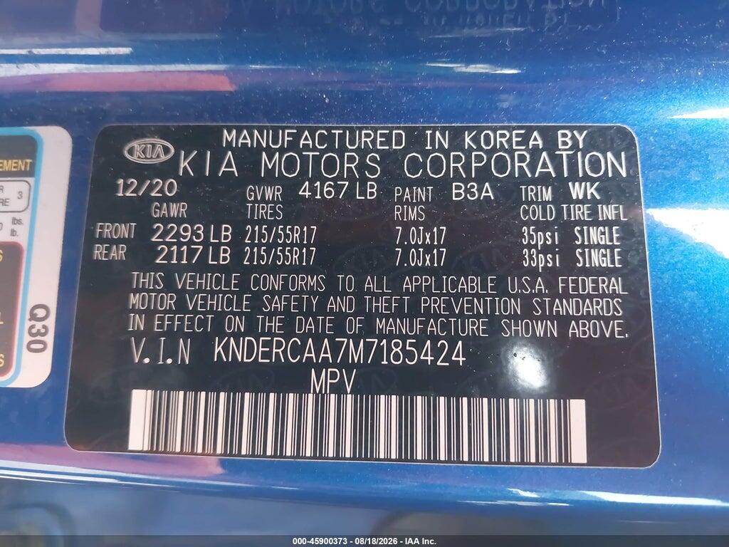 KNDERCAA7M7185424 2021 KIA SELTOS photo no. 9