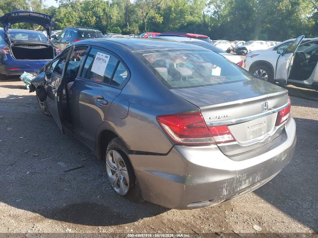 19XFB2F57DE036848 2013 HONDA CIVIC photo no. 3