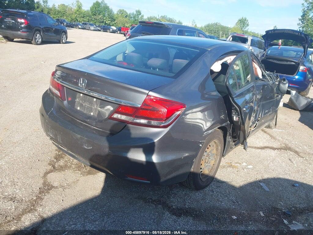 19XFB2F57DE036848 2013 HONDA CIVIC photo no. 4