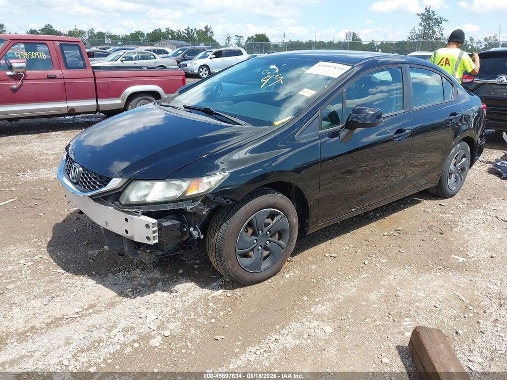 19XFB2F55DE044463 2013 HONDA CIVIC photo no. 2
