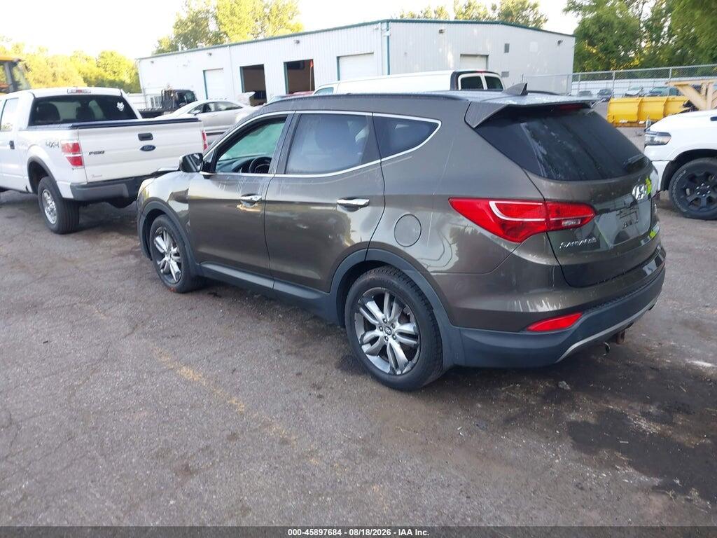 5XYZU3LA7DG045907 2013 HYUNDAI SANTA FE photo no. 3