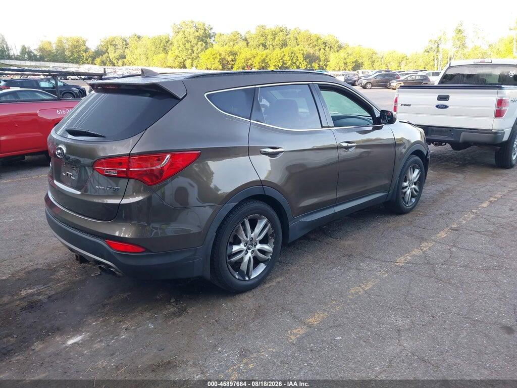 5XYZU3LA7DG045907 2013 HYUNDAI SANTA FE photo no. 4