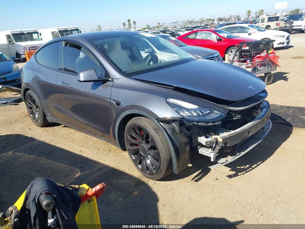 5YJYGDEF7MF092007 2021 TESLA MODEL Y photo no. 1