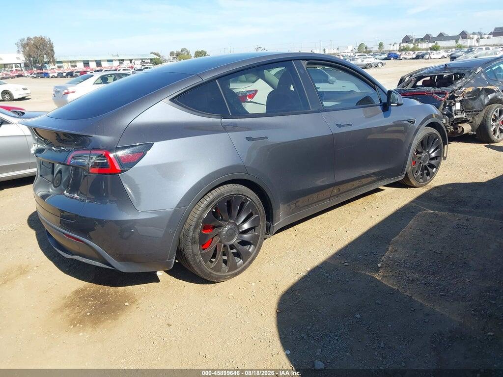 5YJYGDEF7MF092007 2021 TESLA MODEL Y photo no. 4