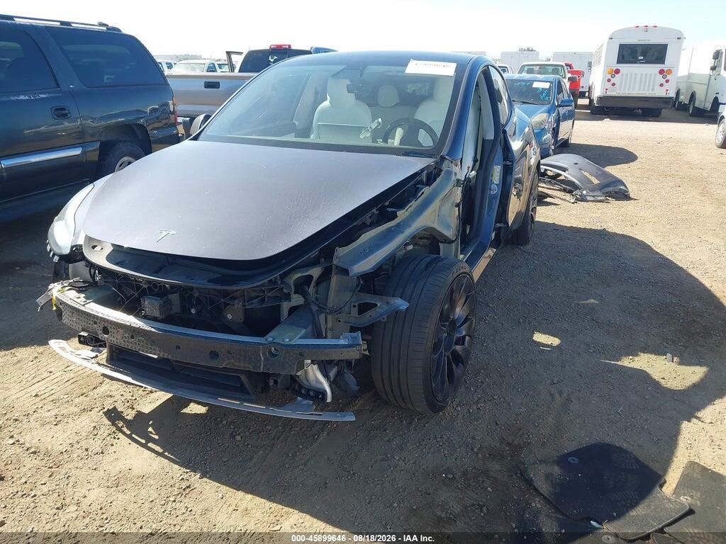 5YJYGDEF7MF092007 2021 TESLA MODEL Y photo no. 6