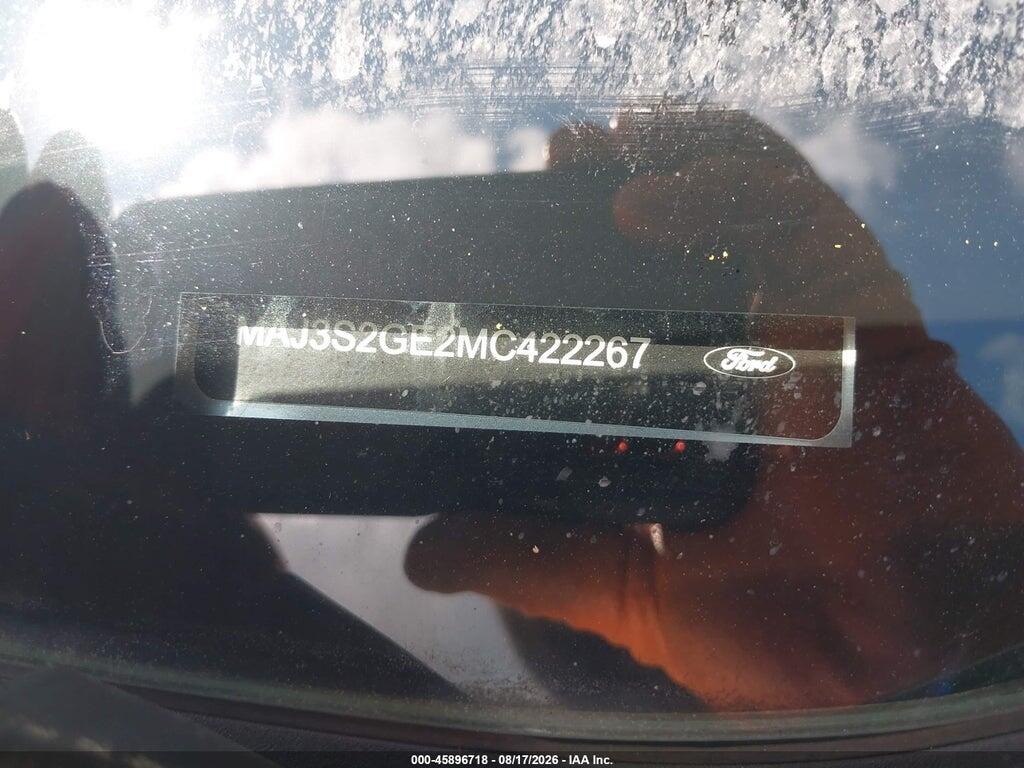 MAJ3S2GE2MC422267 2021 FORD ECOSPORT photo no. 9