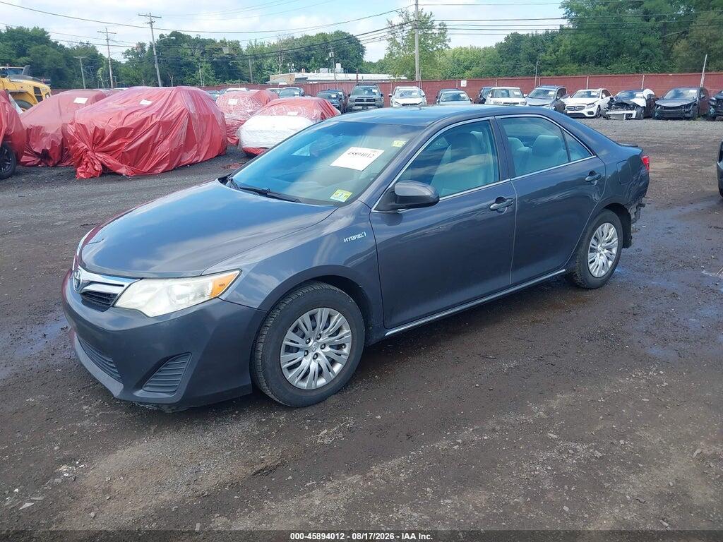 4T1BD1FK5DU091675 2013 TOYOTA CAMRY HYBRID photo no. 2