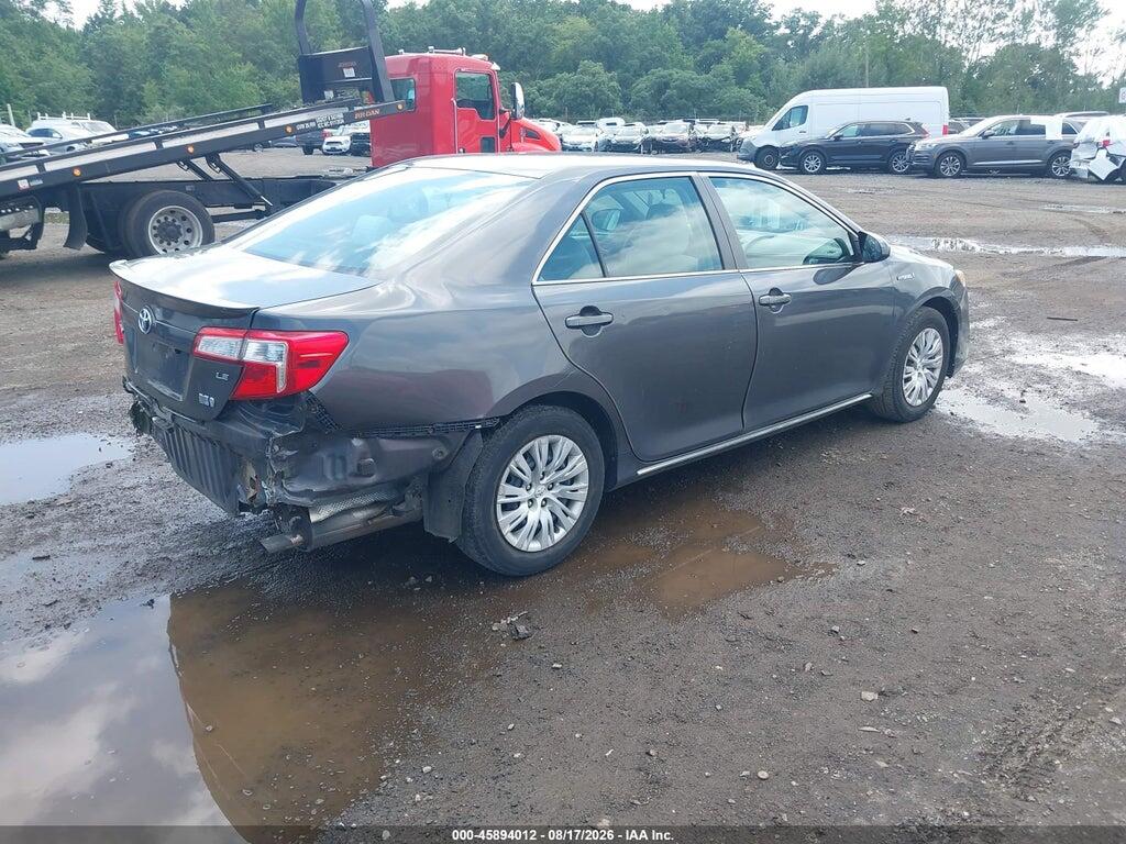 4T1BD1FK5DU091675 2013 TOYOTA CAMRY HYBRID photo no. 4