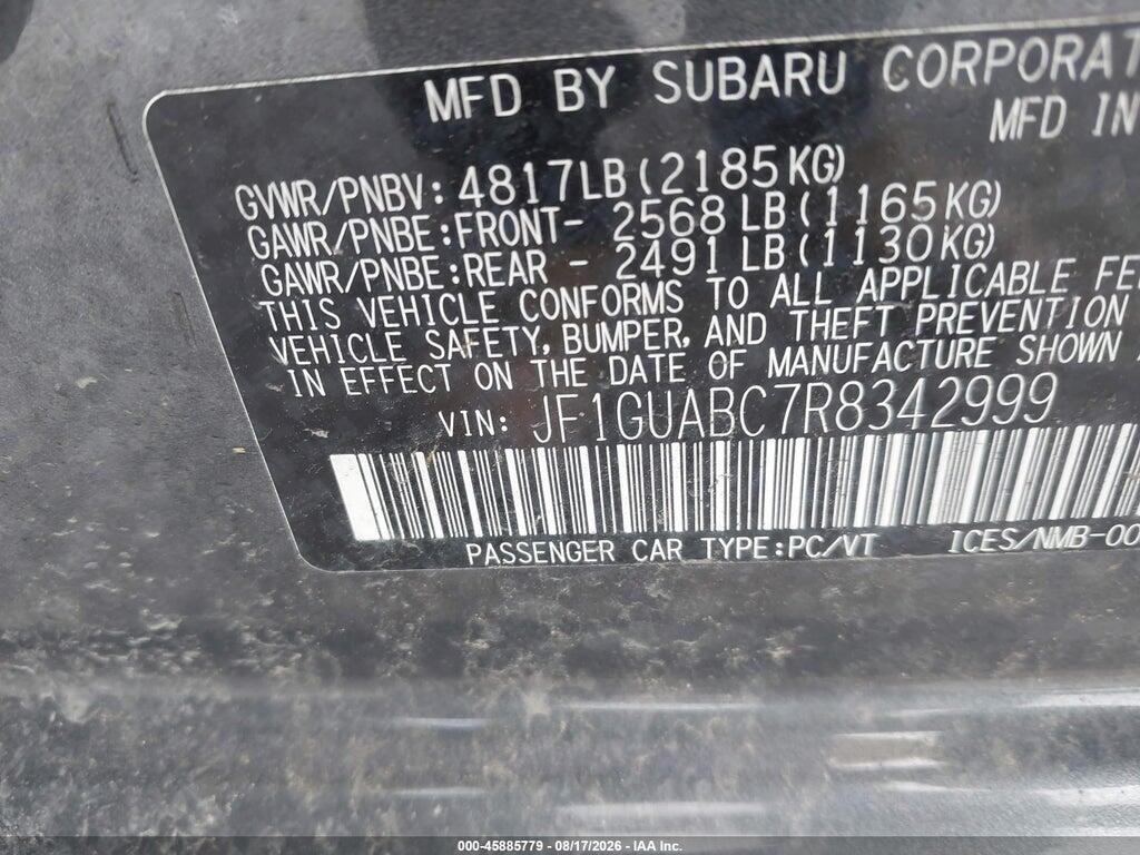 JF1GUABC7R8342999 2024 SUBARU IMPREZA photo no. 9