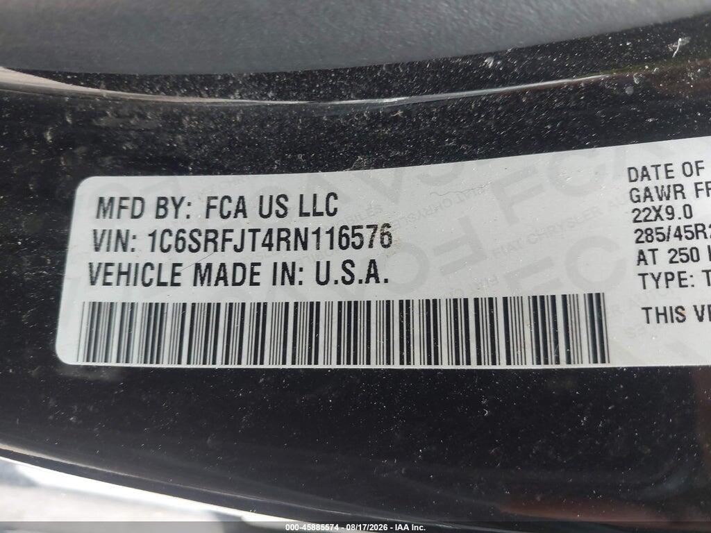1C6SRFJT4RN116576 2024 RAM 1500 photo no. 9