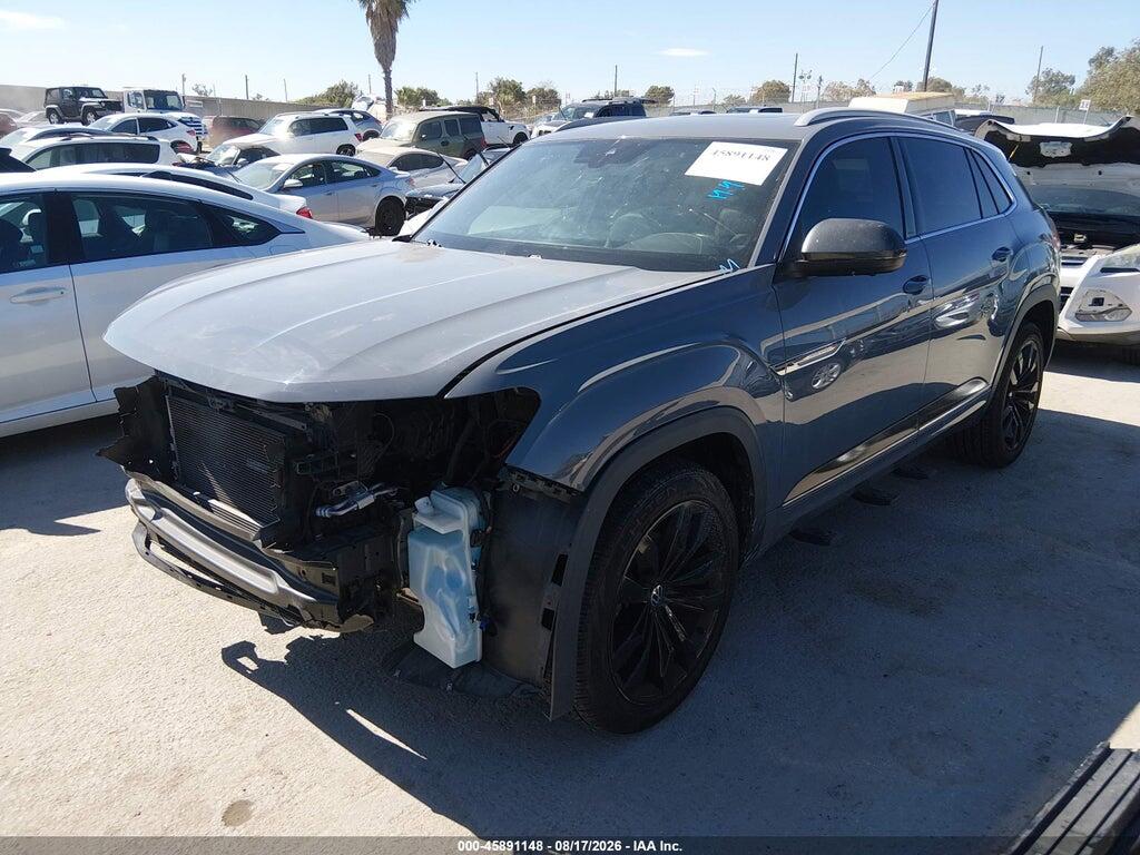 1V2FE2CA6MC200735 2021 VOLKSWAGEN ATLAS CROSS SPORT photo no. 2