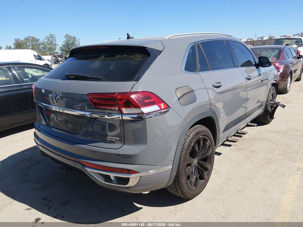 1V2FE2CA6MC200735 2021 VOLKSWAGEN ATLAS CROSS SPORT photo no. 4