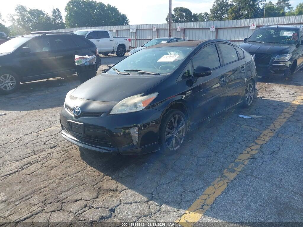 JTDKN3DU6D5570652 2013 TOYOTA PRIUS photo no. 2