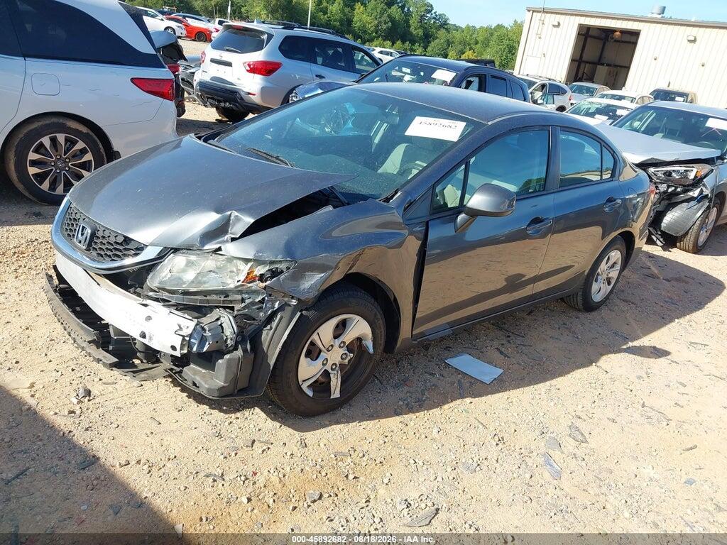 19XFB2F51DE225186 2013 HONDA CIVIC photo no. 2
