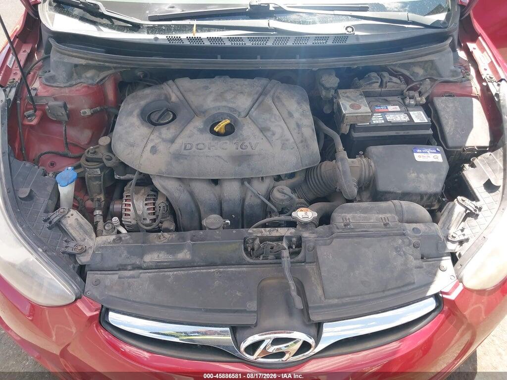 KMHDH4AE2DU711639 2013 HYUNDAI ELANTRA photo no. 10