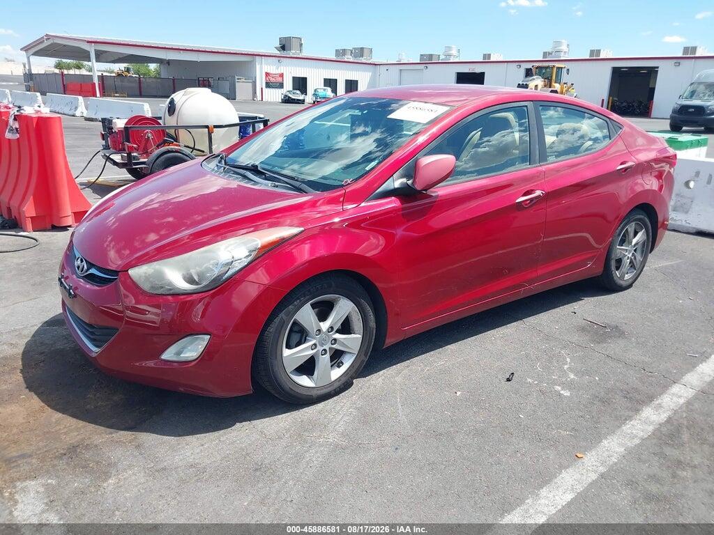 KMHDH4AE2DU711639 2013 HYUNDAI ELANTRA photo no. 2