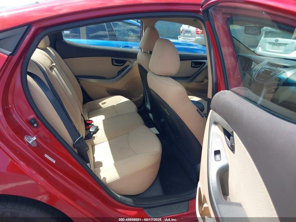 KMHDH4AE2DU711639 2013 HYUNDAI ELANTRA photo no. 8