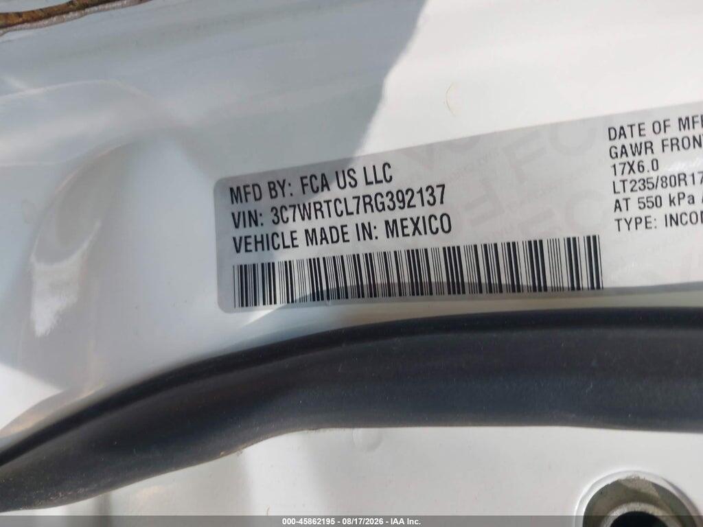 3C7WRTCL7RG392137 2024 RAM 3500 CHASSIS photo no. 8